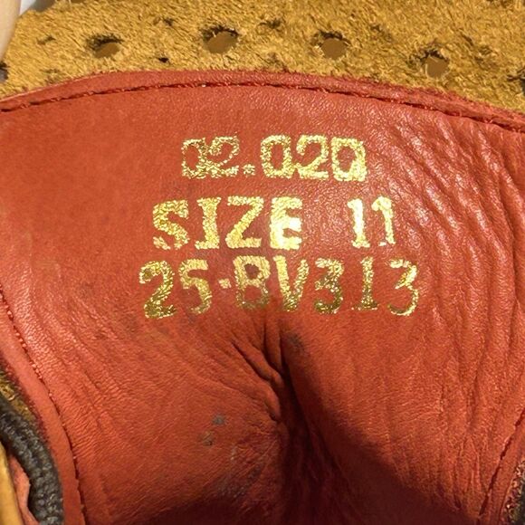 Samuel Windsor Flintsham Brogue Wingtip Mens UK 11G / US 11.5W Tan Leather Dress - Picture 8 of 15